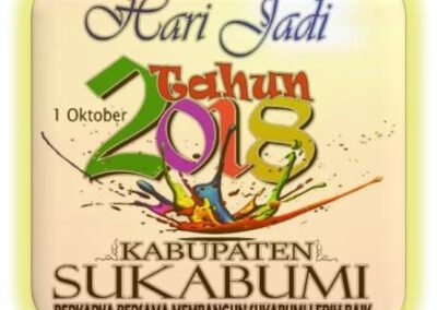 Peringatan hari jadi ke-73 Kabupaten Sukabumi tahun 2018